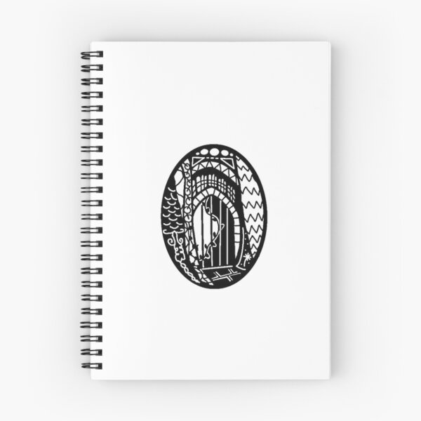 Item preview, forest doorway zentangle designed and sold by LeonardLawsero.