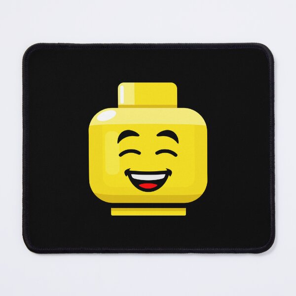 Item preview, Brick Toy Head Yellow Funny Face designed and sold by Kubala Designs.