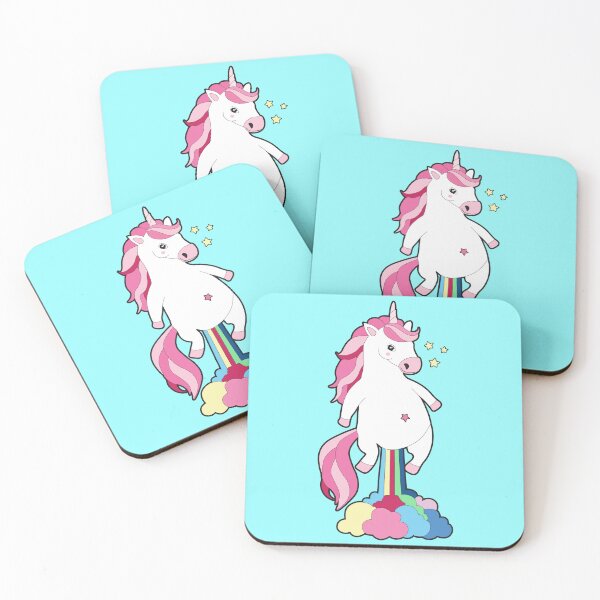 Item preview, Unicorn Farting Rainbows designed and sold by bunbun369.