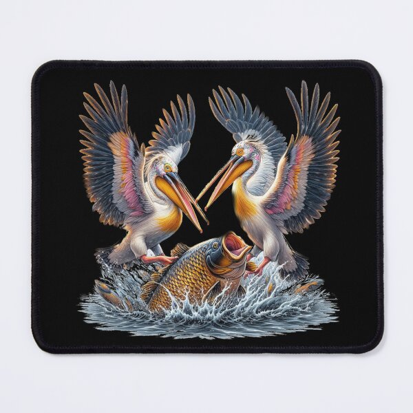 Item preview, Pelican Fight designed and sold by LevonsCrazyArt.