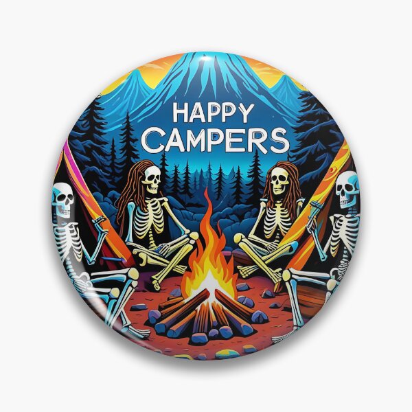 Item preview, Happy Dead Campers designed and sold by HippieFarms11.