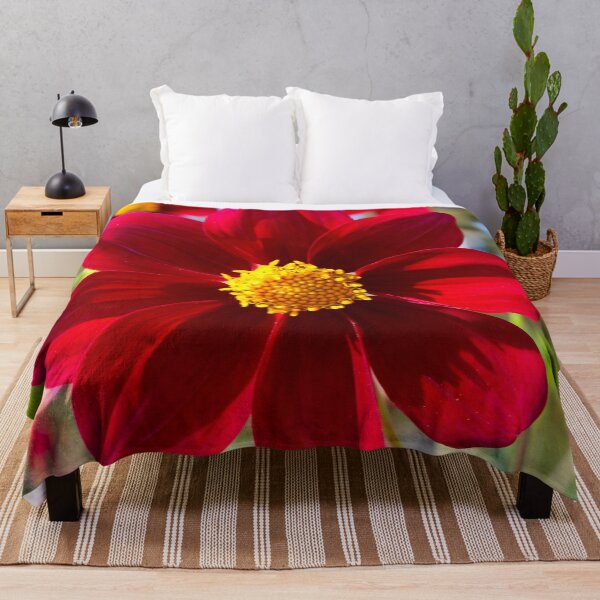 Item preview, Red Dahlia with Yellow Center designed and sold by Paul Morse.