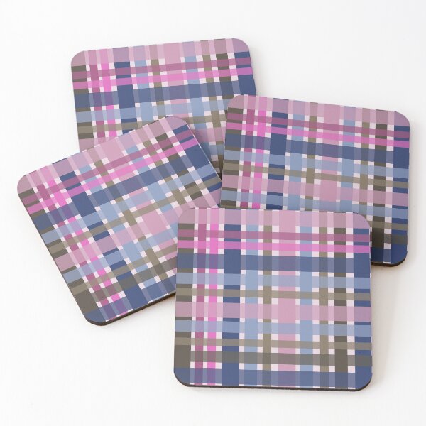 Item preview, Double Check pink blue designed and sold by FrancesPoff.