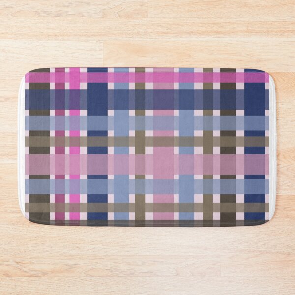 Item preview, Double Check pink blue designed and sold by FrancesPoff.