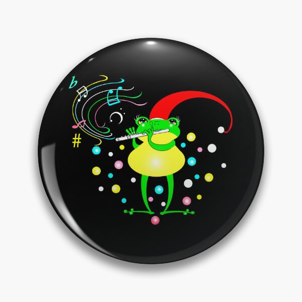 Artikelvorschau, Frohe Weihnachten, Frosch spielt Flöte entworfen und verkauft von Shirley cute art .