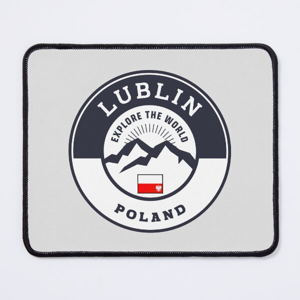 Item preview, Lublin Poland Black and White Crest designed and sold by World Designs.