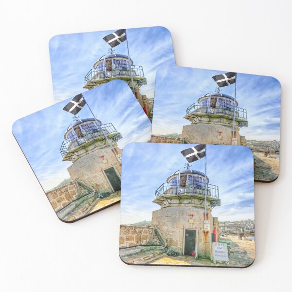 Item preview, Smeatons Pier Lighthouse St ives designed and sold by Alisonchambers2.