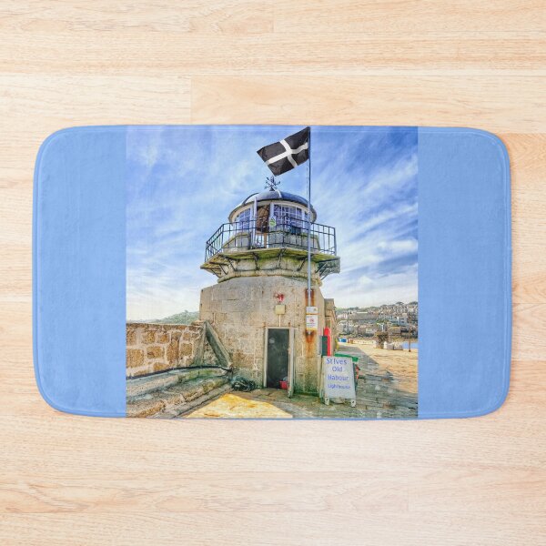 Item preview, Smeatons Pier Lighthouse St ives designed and sold by Alisonchambers2.