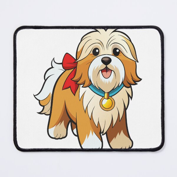 Item preview, Confident Lhasa Apso in Dog Parade Art designed and sold by iwcus.