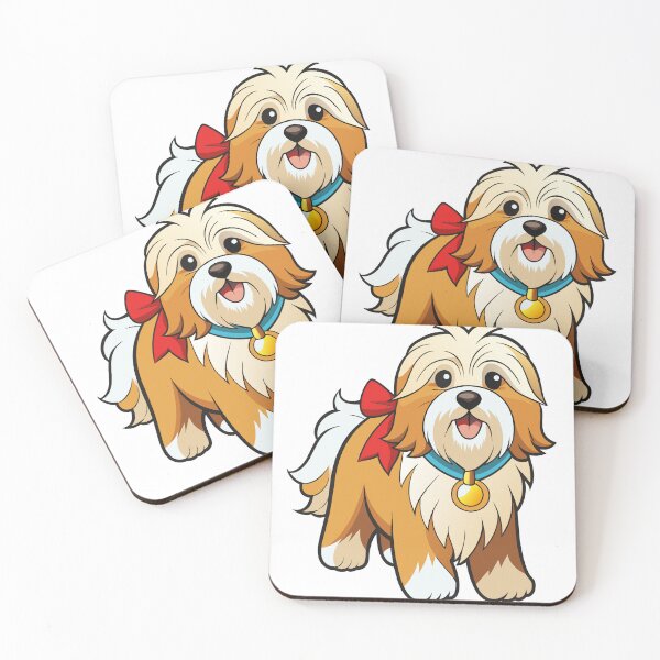 Item preview, Confident Lhasa Apso in Dog Parade Art designed and sold by iwcus.