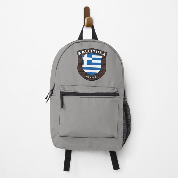 Item preview, Kallithea Greece Emblem Flag designed and sold by World Designs.