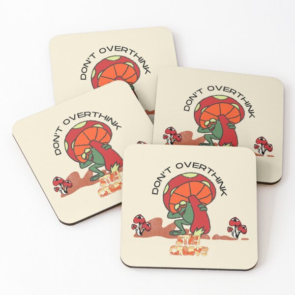 Item preview, Don't overthink, stay groovy designed and sold by Peerless-Prime.