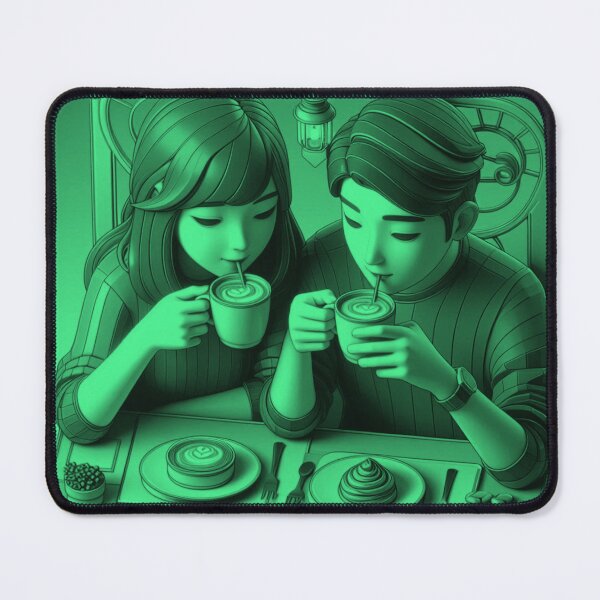 Item preview, Caffeinated Couple's Cozy Date Night designed and sold by choder61.