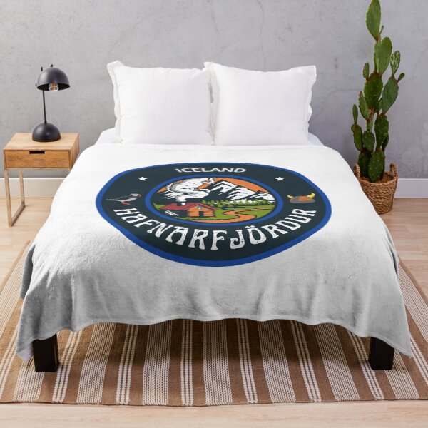 Item preview, Hafnarfjörður Iceland Blue Emblem designed and sold by World Designs.