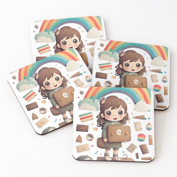 Item preview,  Chibi Suitcase Sticker designed and sold by FluffyPeels.