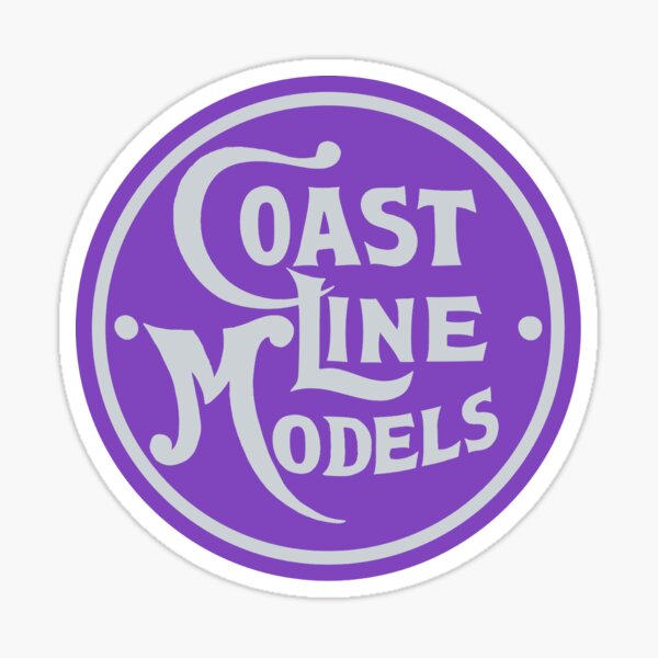 CLM Logo Purple Sticker
