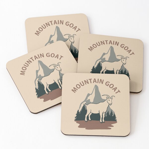 Item preview, Mountain Goat - Vintage Simple Design designed and sold by FlashCraft Design.