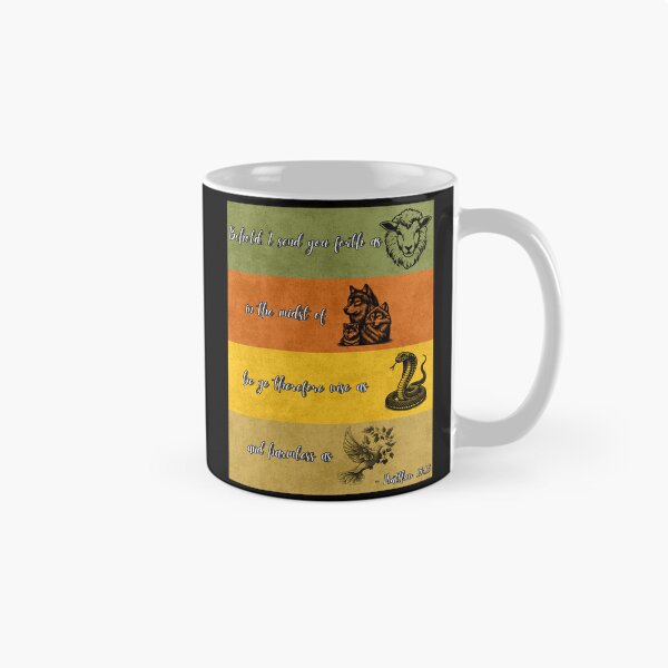Item preview, Behold, I Send You Forth - Matthew 10:16 Inspirational Design designed and sold by VerseGifts.