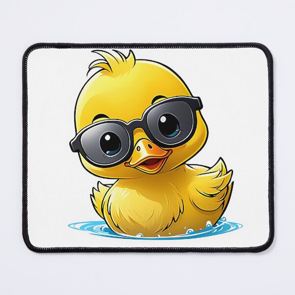 Item preview, A naughty yellow duck wearing sunglasses designed and sold by JumpLoe.