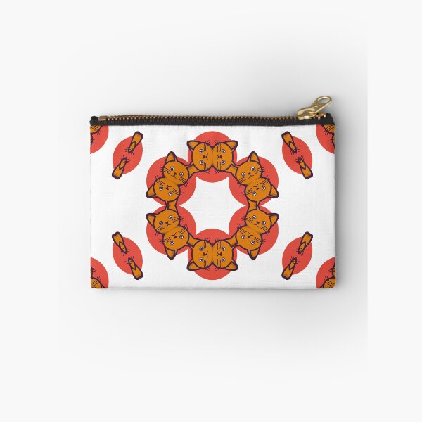 Item preview, pattern with red and yellow ladybirds.vector, pattern, flower, cartoon, designed and sold by mobiza1000.