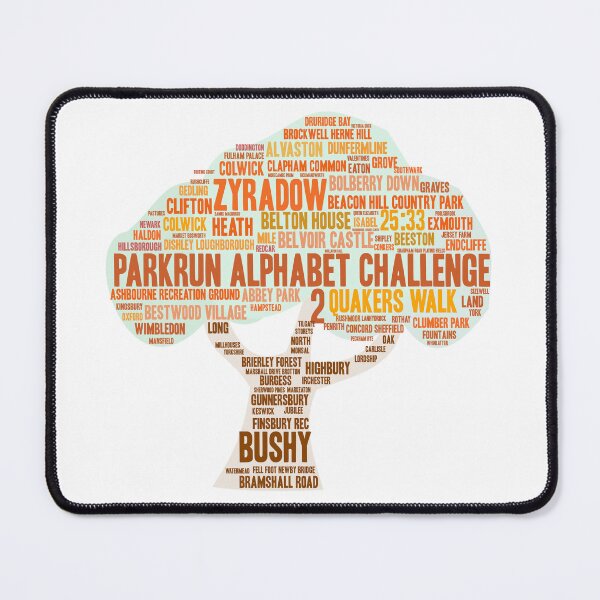 Item preview, Personalised for Kathryn Raynor Park run Alphabet Challenge Part 2 designed and sold by JaneWrenArt.