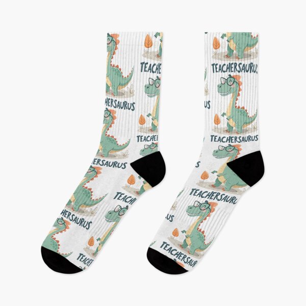 Item preview, Teachersaurus, Teacher Dinosaur, Custom Dinosaur, Funny Teacher Tee, Funny Teacher Gift, Teachers Outfit designed and sold by Colorful-Garden.