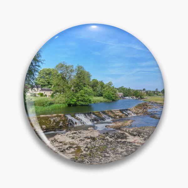 Item preview, River Wharfe Weir Linton designed and sold by Alisonchambers2.