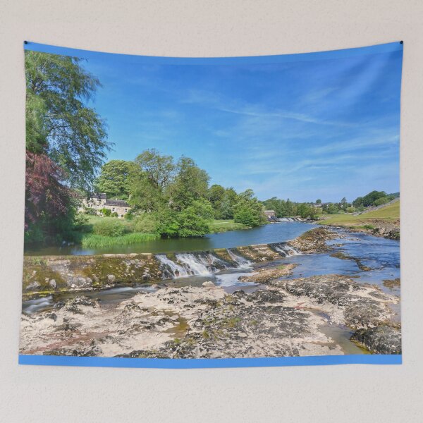Item preview, River Wharfe Weir Linton designed and sold by Alisonchambers2.