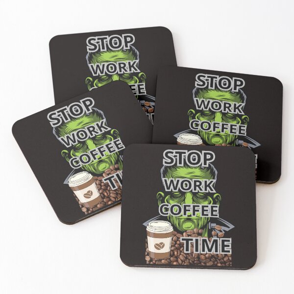 Item preview, STOP WORK COFFEE TIME designed and sold by Tadeusz1.
