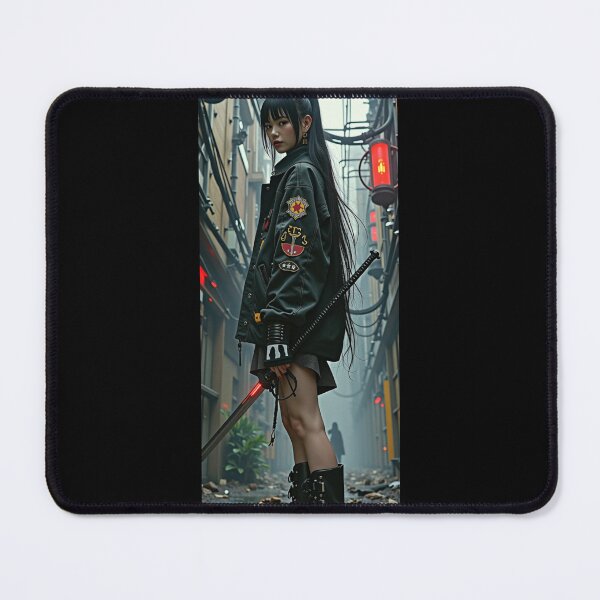 Item preview, Urban warrior| Cyberpunk Themed Warrior Girl Design designed and sold by Shamrocx.