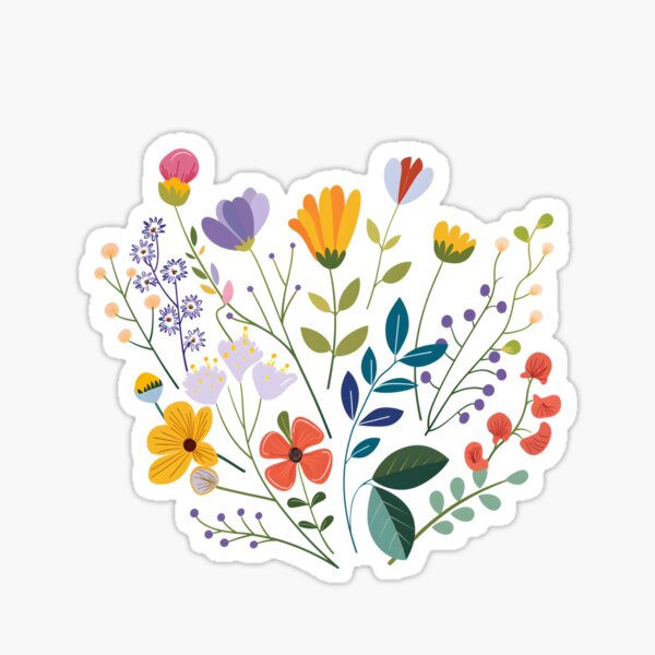 Item preview, Wild flowers designed and sold by xiao xuans.
