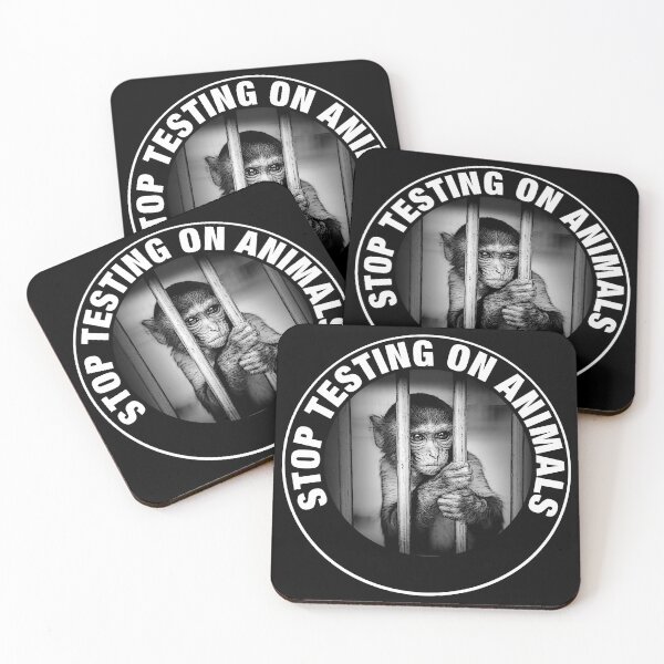 Item preview, STOP TESTING ON ANIMALS designed and sold by Paparaw.