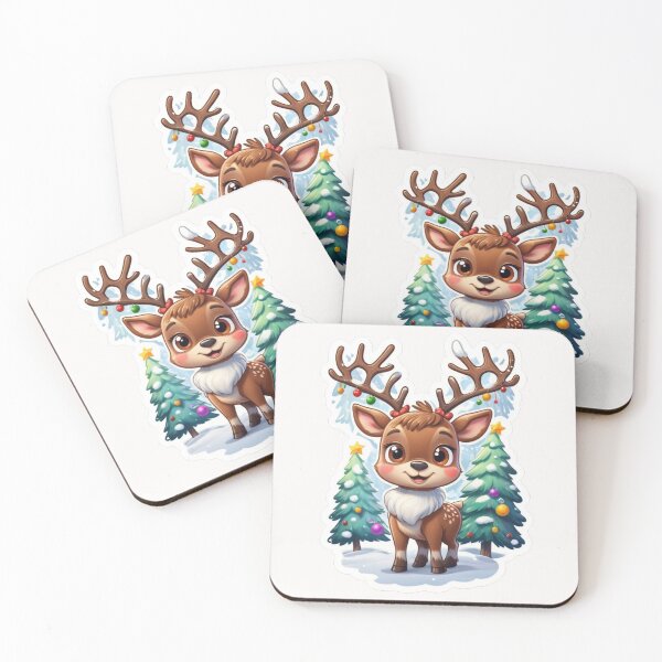 Item preview, Christmas Cartoon Reindeer designed and sold by Krieghorn.