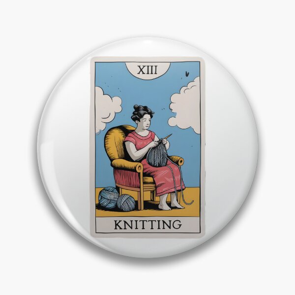 Item preview, Knitting Tarot designed and sold by CatherineLievre.