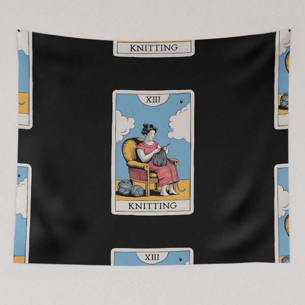 Item preview, Knitting Tarot designed and sold by CatherineLievre.
