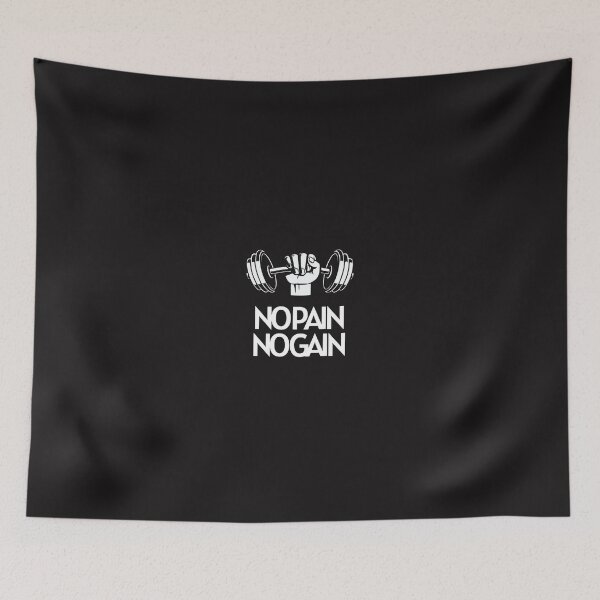 Item preview, Gym decor no pain no gain designed and sold by Ykartwork.