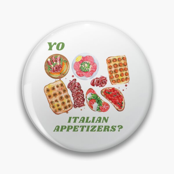 Item preview, "Yo Italian Appetizers?" designed and sold by Daintywear.