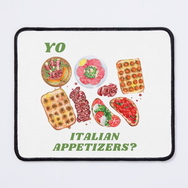 Item preview, "Yo Italian Appetizers?" designed and sold by Daintywear.