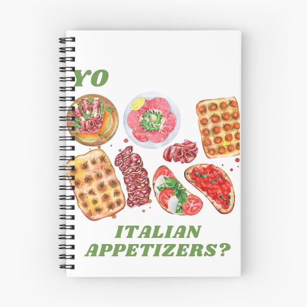 Item preview, "Yo Italian Appetizers?" designed and sold by Daintywear.