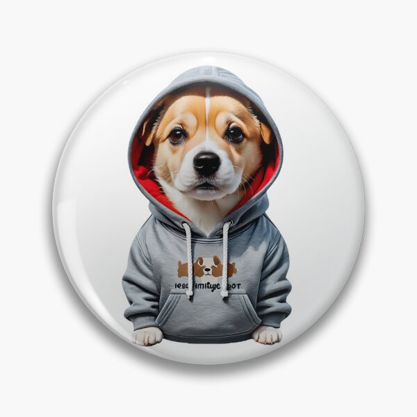 Item preview, Dog Wearing Hoodie designed and sold by Bunmigraphics .