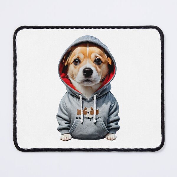 Item preview, Dog Wearing Hoodie designed and sold by Bunmigraphics .