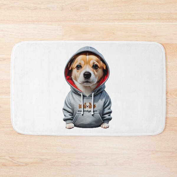 Item preview, Dog Wearing Hoodie designed and sold by Bunmigraphics .