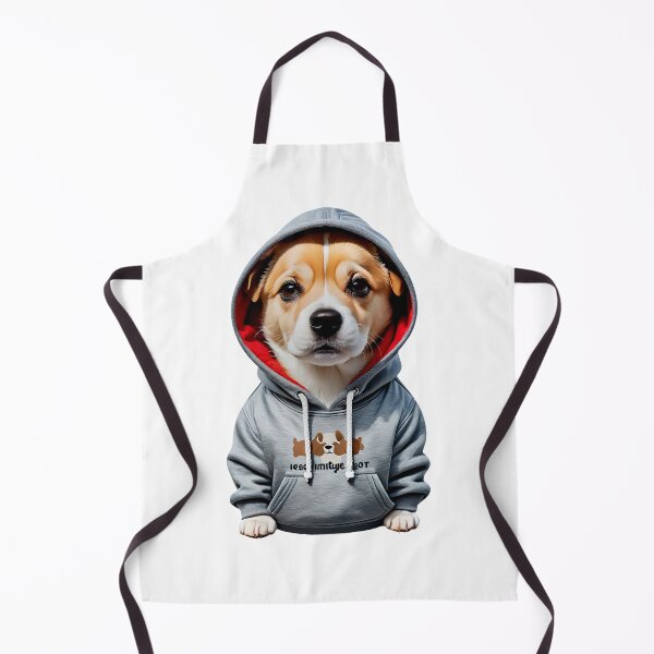 Item preview, Dog Wearing Hoodie designed and sold by Bunmigraphics .