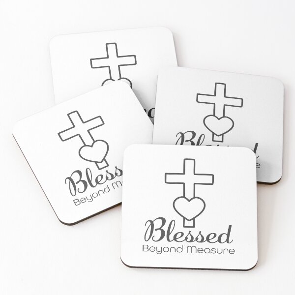 Item preview, Christian Quote - Blessed Beyond Measure  designed and sold by CrossCrafted.