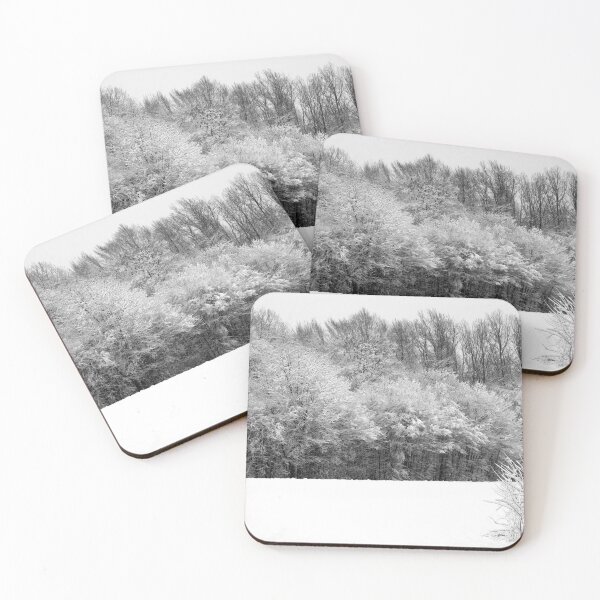Item preview, Winter Forest Landscape (Black & White) designed and sold by alloutshirts.