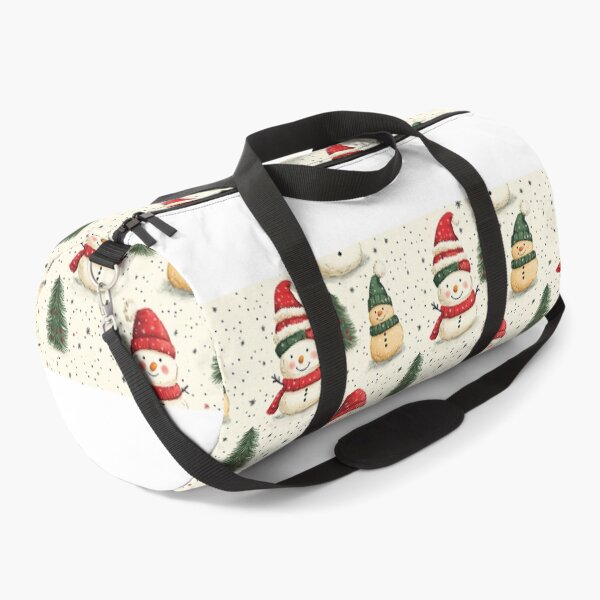 Item preview, Christmas Snowmen and Trees Pattern designed and sold by FleurFrench.
