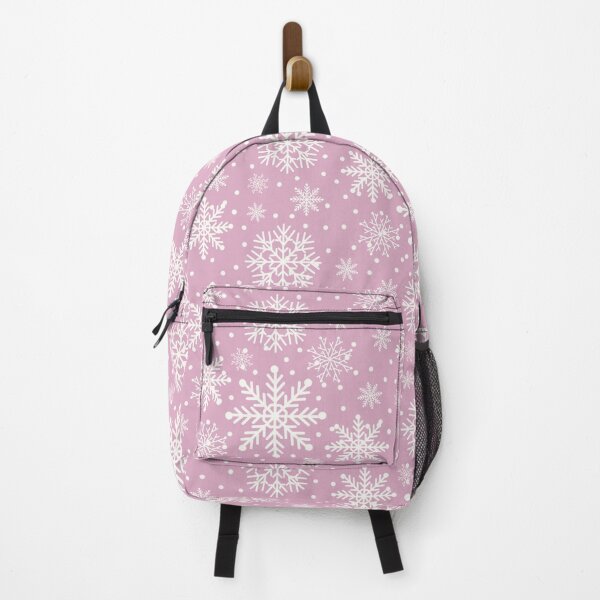 Item preview, Seamless Deep Rose Christmas Snowflakes Pattern designed and sold by miuumiuu.