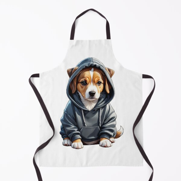 Item preview, Cute Dog Wearing Hoodie designed and sold by Bunmigraphics .