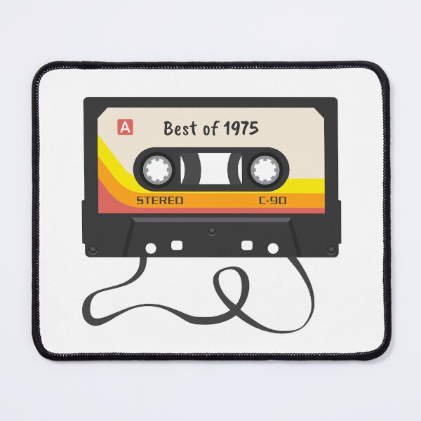 Item preview, 1975 Retro Birthday Music Cassette Tape designed and sold by TypeFace-Art.
