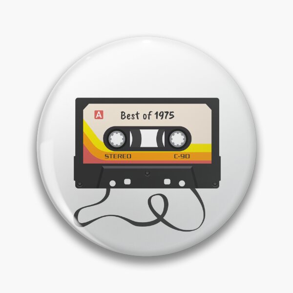 Item preview, 1975 Retro Birthday Music Cassette Tape designed and sold by TypeFace-Art.